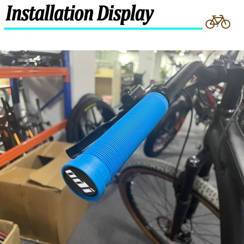 ODI MTB stūres rokturi velosipēda silikagela stūres rokturis mīksts, neslīdošs triecienu absorbējošs roktura pārsegs XC/AM lejup nolaižams velosipēds