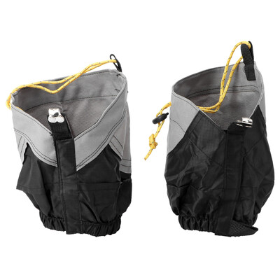 Vanjske vodootporne gamaše Lagane najlonske planinarske čizme Gamaše za zaštitu od pijeska i blata (crne i uže za nasumične boje)