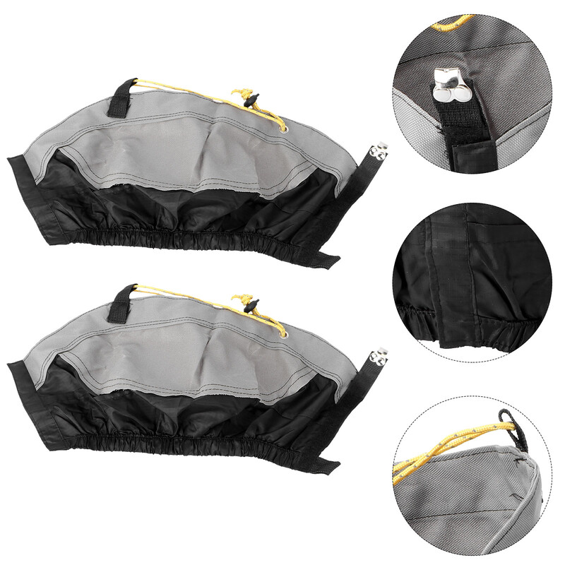 Vanjske vodootporne gamaše Lagane najlonske planinarske čizme Gamaše za zaštitu od pijeska i blata (crne i uže za nasumične boje)