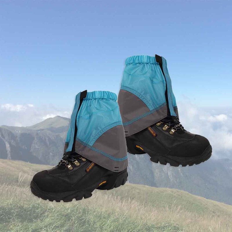 Vanjske vodootporne gamaše Lagane najlonske planinarske čizme Gamaše za zaštitu od pijeska i blata (crne i uže za nasumične boje)