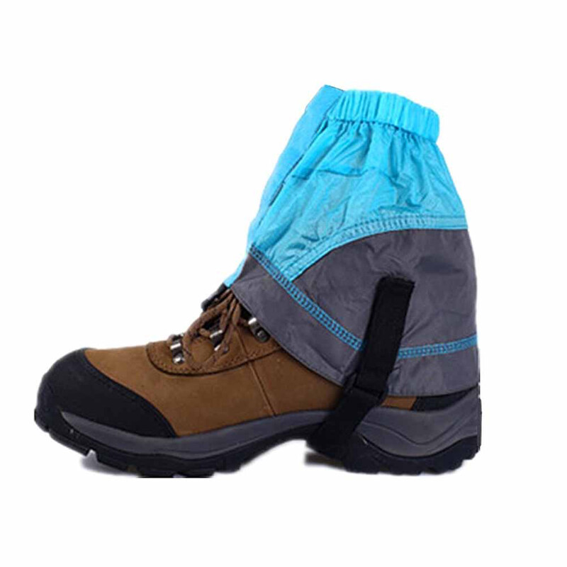 Vanjske vodootporne gamaše Lagane najlonske planinarske čizme Gamaše za zaštitu od pijeska i blata (crne i uže za nasumične boje)