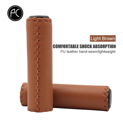 PC-Cycling-Ultralight ar rokām šūti rokturi, PU ērta, neslīdoša stūres lente, MTB šosejas velosipēds, riteņbraukšanas daļas