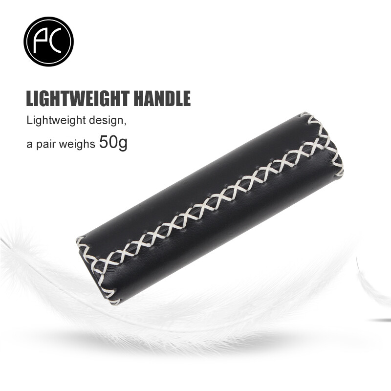 PC-Cycling-Ultralight ar rokām šūti rokturi, PU ērta, neslīdoša stūres lente, MTB šosejas velosipēds, riteņbraukšanas daļas