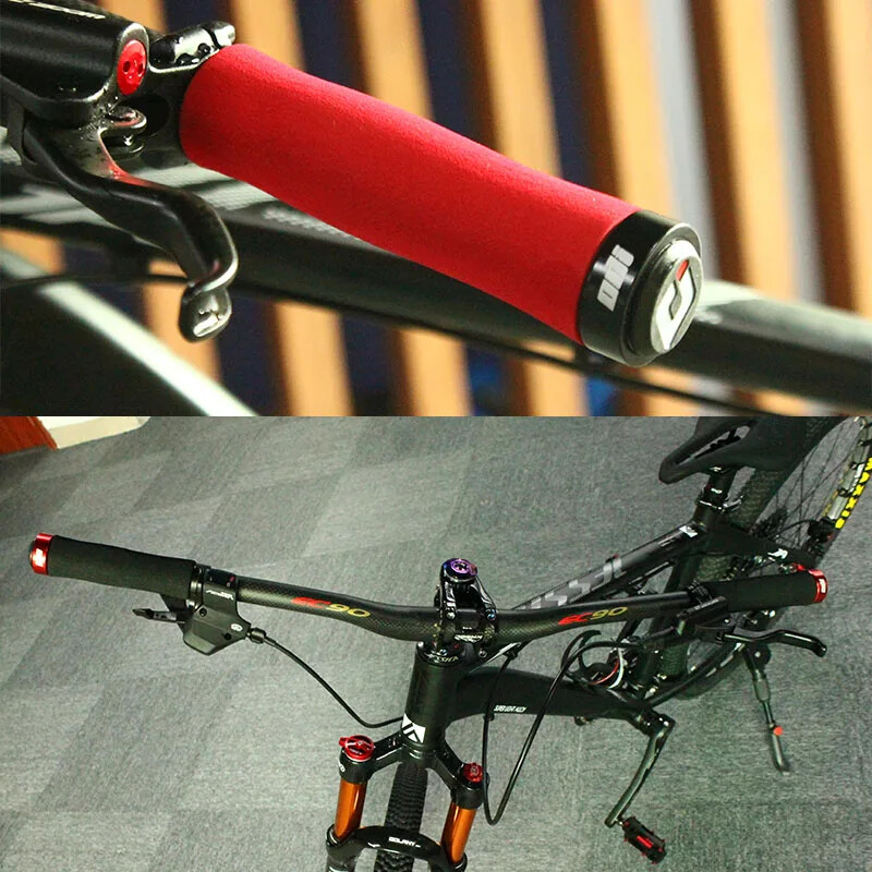 ODI MTB rokturu slēdzene uz velosipēda stūres pārsega Sūklis Mīksts kalnu velosipēda rokturi Manžetes amortizators velosipēda roktura stieņa roktura daļa
