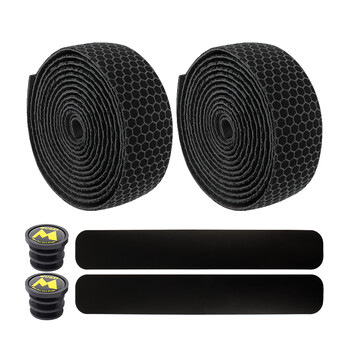 MUQZI Bike Handlebar Tape Bar Tape για ποδηλασία δρόμου με τάπες στο τιμόνι