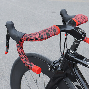 MUQZI Bike Handlebar Tape Bar Tape για ποδηλασία δρόμου με τάπες στο τιμόνι