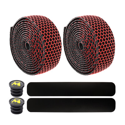 MUQZI traka za upravljač bicikla Traka za šipke za cestovni bicikl s čepovima na kraju upravljača