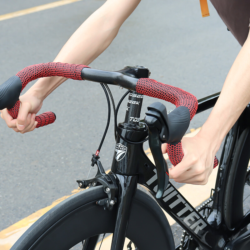 MUQZI traka za upravljač bicikla Traka za šipke za cestovni bicikl s čepovima na kraju upravljača