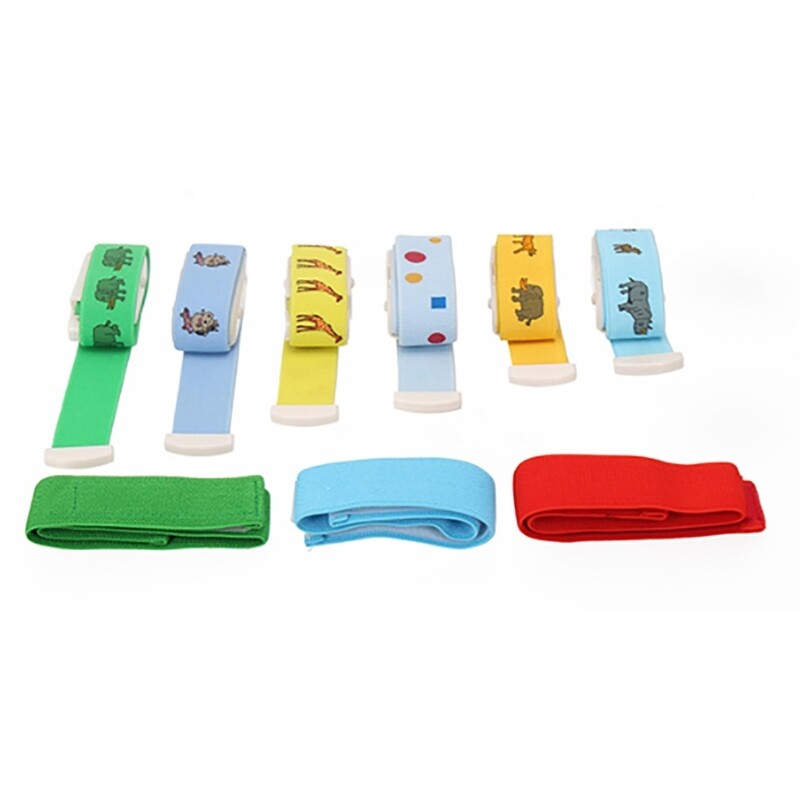 Karikatūras elastīgās, ātri nolaižamās žņaugu lentes Regulējamas avārijas sprādzes pārgājieniem mājās kempingā