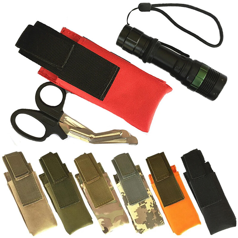 Horizontālais žņaugu maciņu turētājs Molle Medical liela šķēru soma āra sporta aksesuāri, maza pakarināma pakete