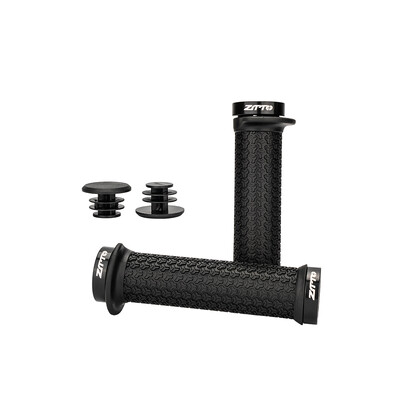 ZTTO MTB Dual Lock Grips Augstas kvalitātes mīkstas gumijas neslīdošs stūres rokturis, pievelciet bloķēšanu AG32 AG15 AG34 kalnu velosipēda ergonomika