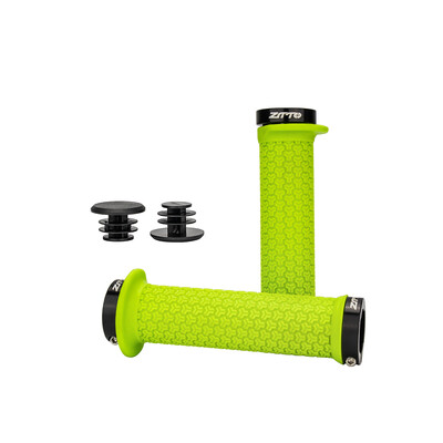 ZTTO MTB Dual Lock Grips Augstas kvalitātes mīkstas gumijas neslīdošs stūres rokturis, pievelciet bloķēšanu AG32 AG15 AG34 kalnu velosipēda ergonomika