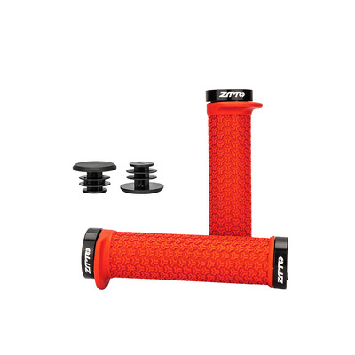 ZTTO MTB Dual Lock Grips Augstas kvalitātes mīkstas gumijas neslīdošs stūres rokturis, pievelciet bloķēšanu AG32 AG15 AG34 kalnu velosipēda ergonomika