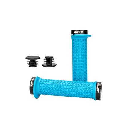 ZTTO MTB Dual Lock Grips Augstas kvalitātes mīkstas gumijas neslīdošs stūres rokturis, pievelciet bloķēšanu AG32 AG15 AG34 kalnu velosipēda ergonomika