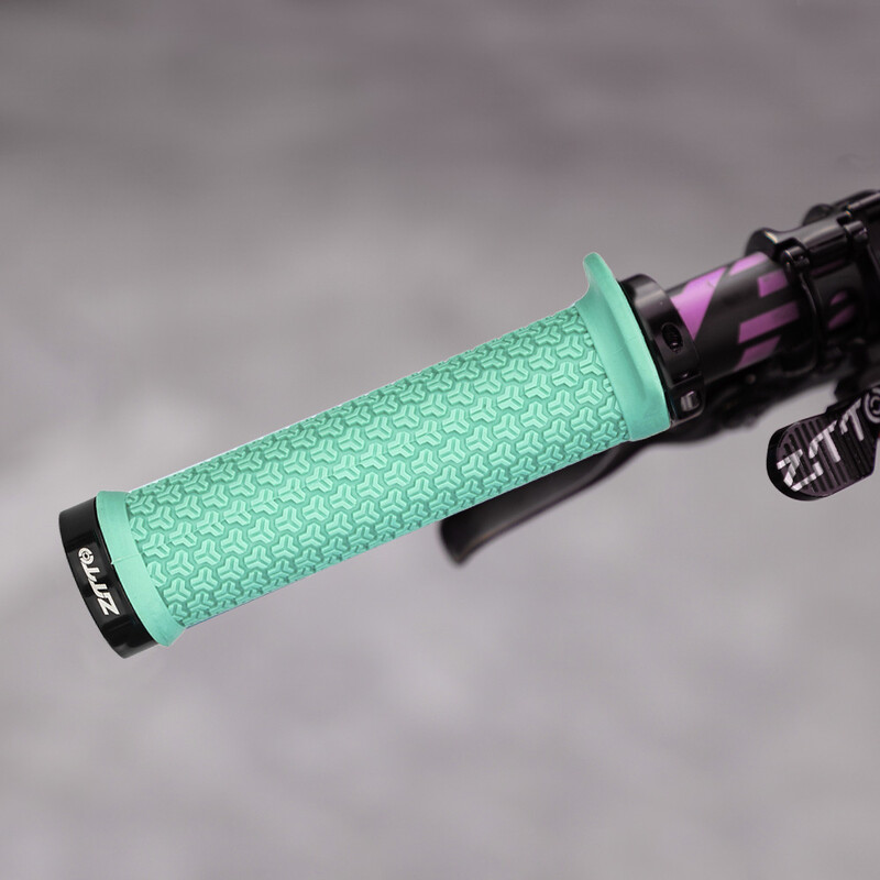 ZTTO MTB Dual Lock Grips Augstas kvalitātes mīkstas gumijas neslīdošs stūres rokturis, pievelciet bloķēšanu AG32 AG15 AG34 kalnu velosipēda ergonomika