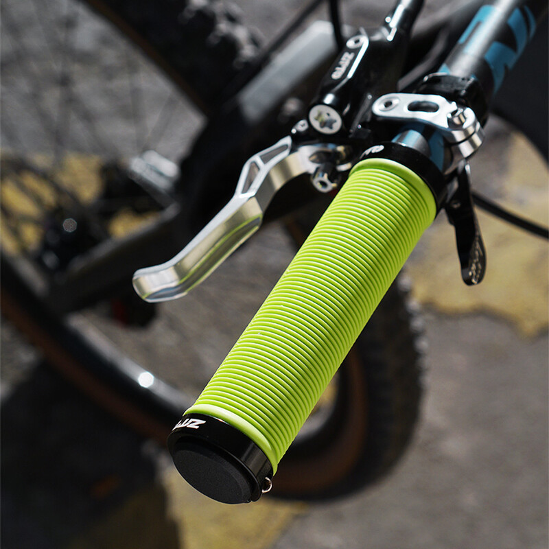 ZTTO MTB Dual Lock Grips Augstas kvalitātes mīkstas gumijas neslīdošs stūres rokturis, pievelciet bloķēšanu AG32 AG15 AG34 kalnu velosipēda ergonomika