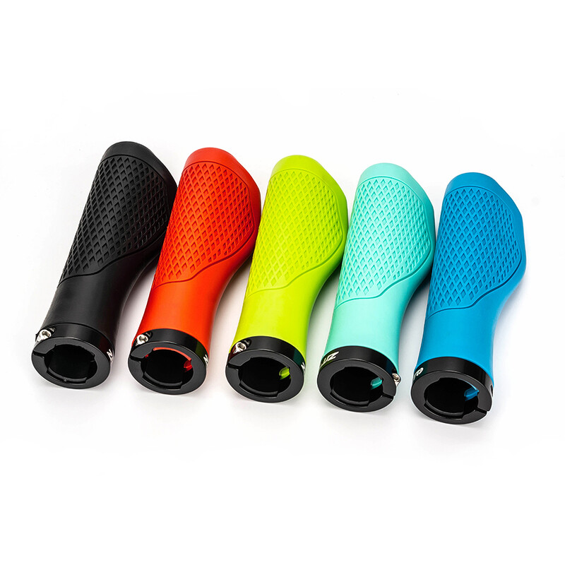 ZTTO MTB Dual Lock Grips Augstas kvalitātes mīkstas gumijas neslīdošs stūres rokturis, pievelciet bloķēšanu AG32 AG15 AG34 kalnu velosipēda ergonomika