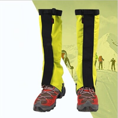 2Gb ūdensizturīgi kāju getras elpojoši regulējami sniega zābaku getras pārgājieniem alpīnisma slēpošanai ūdens izturīgs kāju aizsargs