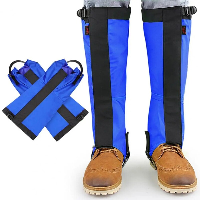 2Gb ūdensizturīgi kāju getras elpojoši regulējami sniega zābaku getras pārgājieniem alpīnisma slēpošanai ūdens izturīgs kāju aizsargs