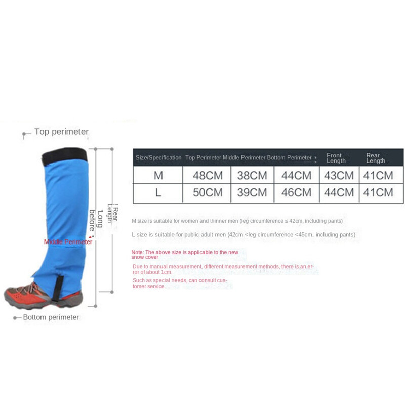 2Gb ūdensizturīgi kāju getras elpojoši regulējami sniega zābaku getras pārgājieniem alpīnisma slēpošanai ūdens izturīgs kāju aizsargs