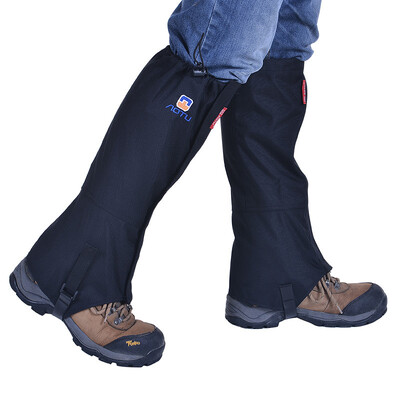 Unisex ūdensnecaurlaidīgs āra sniega ceļgalu aizsargs slēpošanas getras riteņbraukšana kāju sildītāji kāju pārsegs kempings pārgājiens kāju aizsardzība aizsargs sports