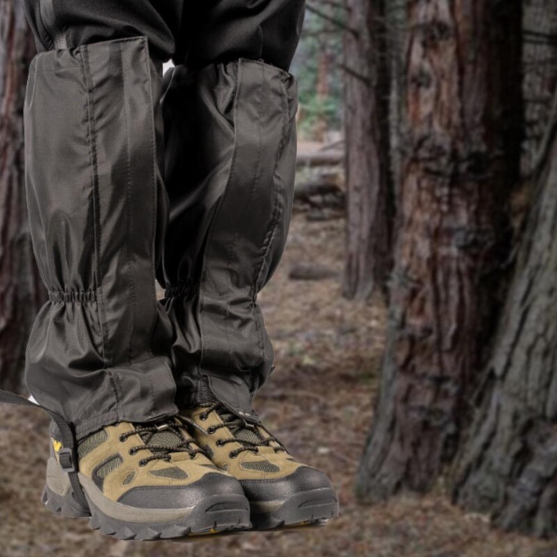 Pārgājienu getras Ūdensnecaurlaidīgi regulējami kāju getras āra aktivitātēm Pārgājieni Kāpšana Slēpošana Medības Vīrieši Sieviešu sniega zābaki