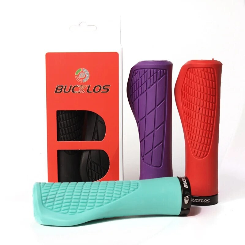 BUCKLOS Ručke za upravljač bicikla Gumene ručke za ručke bicikla Ručke za šipke za amortizaciju udaraca MTB manžetne koje se mogu zaključati Dodaci za biciklizam
