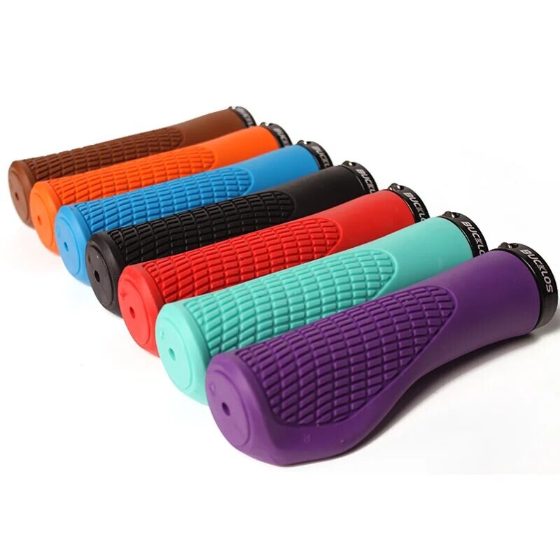 BUCKLOS Ručke za upravljač bicikla Gumene ručke za ručke bicikla Ručke za šipke za amortizaciju udaraca MTB manžetne koje se mogu zaključati Dodaci za biciklizam