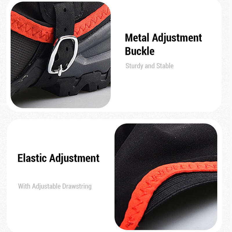 Elastīgs kāju getras pārgājienu velosipēds Īsi getras smilšu profilaktiski apavu pārvalks zemu potīšu apavu pārvalks kāpšanai brīvā dabā Ceļojošs pārgājiens