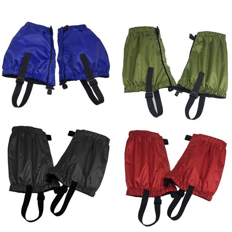 Ūdensnecaurlaidīgs kāpšana pārgājieniem Sniega slēpošanas kāju pārvalks zābaku legingi getras āra riteņbraukšanai alpīnisma aprīkojums