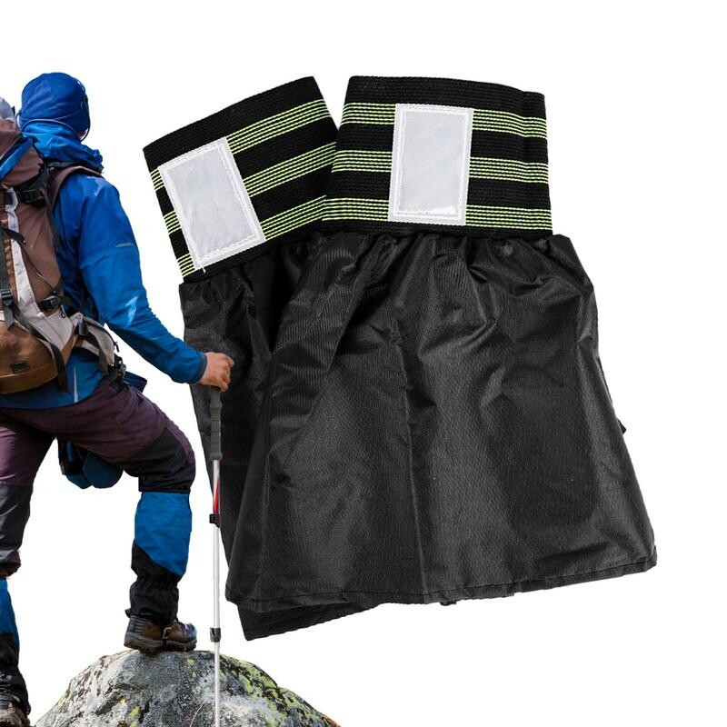 Unisex ūdensnecaurlaidīgi kāju pārklāji legingi getras kāpšana kempings pārgājieni slēpošanas zābaki ceļojumu apavi sniega getras kāju aizsardzība