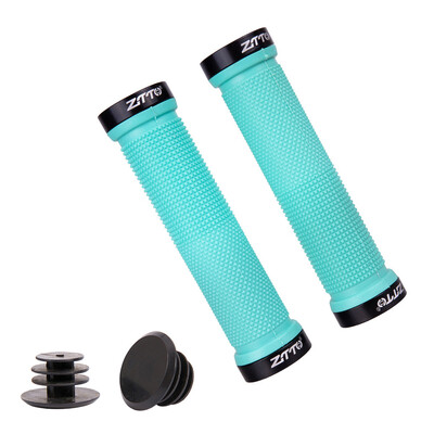ZTTO pretslīdes gumijas velosipēda rokturi Silikona gēla riteņbraukšanas roktura rokturis MTB salokāmam šosejas velosipēda stūres daļām sakausējums slēdzams
