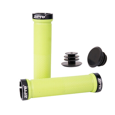 ZTTO pretslīdes gumijas velosipēda rokturi Silikona gēla riteņbraukšanas roktura rokturis MTB salokāmam šosejas velosipēda stūres daļām sakausējums slēdzams