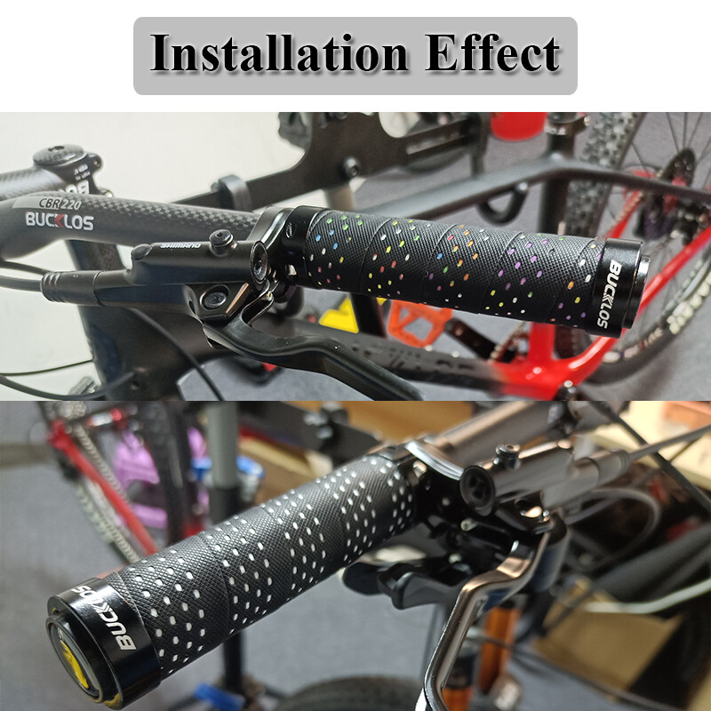 1 par BUCKLOS neklizajućih rukohvata upravljača bicikla, udobna PU traka, ručke rukohvata, 22,2 mm ručke upravljača, ručke za zaključavanje, dijelovi bicikla