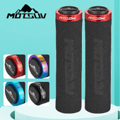 MOTSUV ērts sūklis velosipēda rokturis, MTB rokturis, pretslīdes sakausējums, īpaši viegls, velosipēdu piederumi, augsta kvalitāte