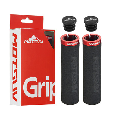 MOTSUV ērts sūklis velosipēda rokturis, MTB rokturis, pretslīdes sakausējums, īpaši viegls, velosipēdu piederumi, augsta kvalitāte