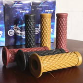 HUMED 3 krāsas Universāls 7/8'' 22MM Vintage gumijas Motocikla rokturi kafija GG GN GS 125/250 Motocikla stūres rokturi