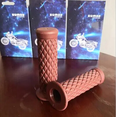 HUMED 3 krāsas Universāls 7/8'' 22MM Vintage gumijas Motocikla rokturi kafija GG GN GS 125/250 Motocikla stūres rokturi