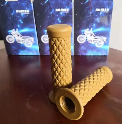 HUMED 3 krāsas Universāls 7/8'' 22MM Vintage gumijas Motocikla rokturi kafija GG GN GS 125/250 Motocikla stūres rokturi