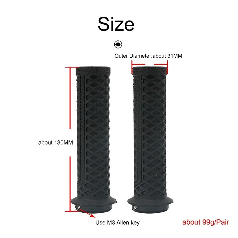 ODI MTB ručke za upravljanje Bicikl Silikonska/gumena ručka Mekana neklizajuća navlaka za ručku Sklopiva manžeta za XC/AM spust bicikla koja apsorbira udarce