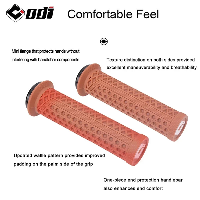 ODI MTB ručke za upravljanje Bicikl Silikonska/gumena ručka Mekana neklizajuća navlaka za ručku Sklopiva manžeta za XC/AM spust bicikla koja apsorbira udarce