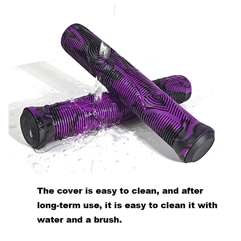 160 mm velosipēda stūres rokturis gumijas triecienizturīgs kalnu velosipēda rokturis pretslīdes velosipēda aproces Izturīgi stūres pārsega velosipēda piederumi