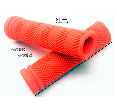 1 pāri gumijas velosipēda stūres rokturi MTB kalnu šosejas velosipēdu rokturi BMX Fixie velosipēda mīkstie rokturi Triecienizturīgi velosipēdu daļu piederumi