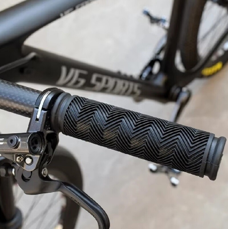1 pāri gumijas velosipēda stūres rokturi MTB kalnu šosejas velosipēdu rokturi BMX Fixie velosipēda mīkstie rokturi Triecienizturīgi velosipēdu daļu piederumi