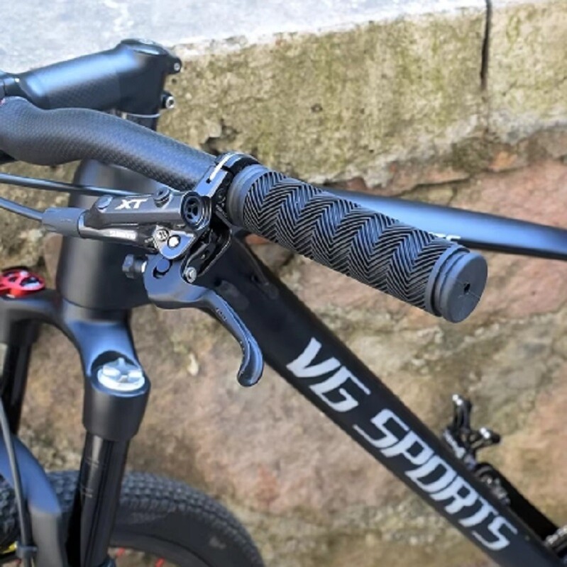 1 pāri gumijas velosipēda stūres rokturi MTB kalnu šosejas velosipēdu rokturi BMX Fixie velosipēda mīkstie rokturi Triecienizturīgi velosipēdu daļu piederumi