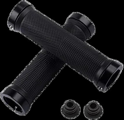 Gumene ručke za bicikle, brava od legure, protuklizne gumene ručke za upravljač bicikla, dvostruka aluminijska brava za zaključavanje, ručke za upravljač bicikla