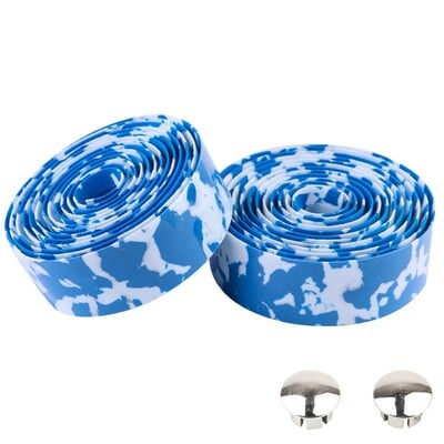 1Pora dviračio vairo juosta MTB plento dviračio rankenos juosta neslystanti kempinė diržo juosta Rankenos apsaugos dangtelis dviračių priedai