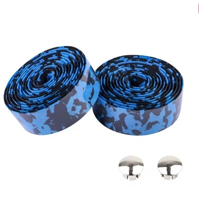 1Pora dviračio vairo juosta MTB plento dviračio rankenos juosta neslystanti kempinė diržo juosta Rankenos apsaugos dangtelis dviračių priedai