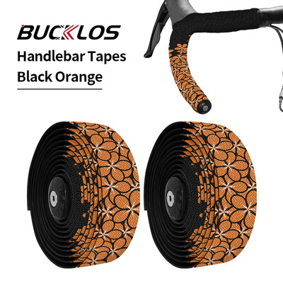 Páska na riadidlá BUCKLOS, Arabesquitic, Drop Bar, tlmiaca páska na riadidlá, vodotesná páska na pretekárske bicykle