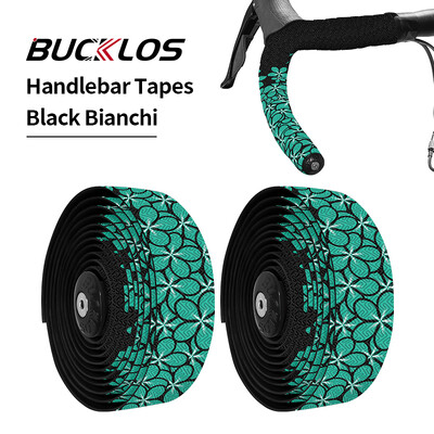 Páska na riadidlá BUCKLOS, Arabesquitic, Drop Bar, tlmiaca páska na riadidlá, vodotesná páska na pretekárske bicykle